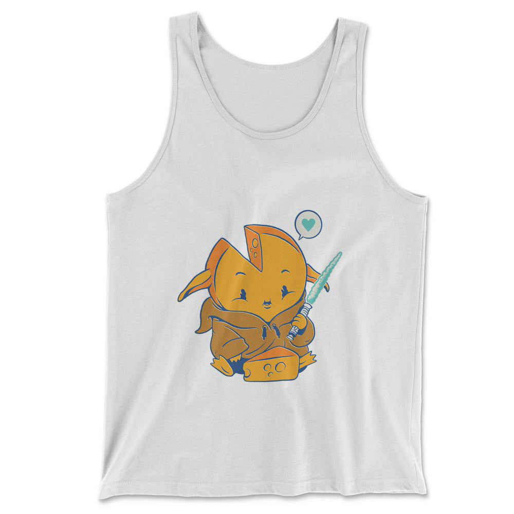 Baby Gouda Men/Unisex Tank in White color