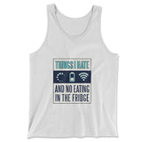 Things I Hate Men/Unisex Tank in White color