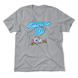 American Idle Men/Unisex T-Shirt in Athletic Heather color