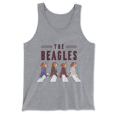 The Beagles Men/Unisex Tank in Athletic Heather color