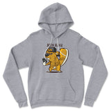 Justin Beaver Hoodie in Athletic Heather color