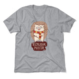 Hedge Hog Potter Men/Unisex T-Shirt in Athletic Heather color