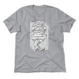 Debt Atlas Men/Unisex T-Shirt in Athletic Heather color