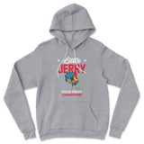 Little Jerry Hoodie in Athletic Heather color