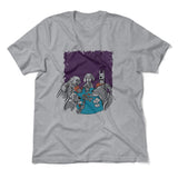 Poker Dogs Men/Unisex T-Shirt in Athletic Heather color