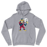 Dancing Monkey Jackson Hoodie in Athletic Heather color
