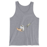 Creation Of Adam - Toilet Paper Men/Unisex Tank in Athletic Heather color
