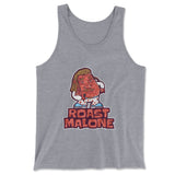 Roast Malone Men/Unisex Tank in Athletic Heather color