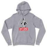 Change Luck Monopoly Parody Hoodie in Athletic Heather color