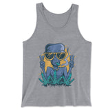 Alien Joint Men/Unisex Tank in Athletic Heather color