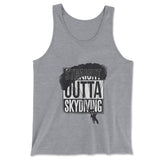 Straight Outta Skydiving Men/Unisex Tank