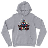 Sleepy Robot Hoodie in Athletic Heather color