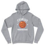 Cranjus Mcbasketball Hoodie in Athletic Heather color