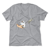 Creation Of Adam - Toilet Paper Men/Unisex T-Shirt in Athletic Heather color