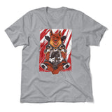 German Shepard Gamer Dog Men/Unisex T-Shirt in Athletic Heather color