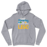 Dear Monday, Go Step On A Lego Hoodie in Athletic Heather color