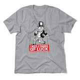 Change Luck Monopoly Parody Men/Unisex T-Shirt in Athletic Heather color