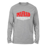 Imafraid Jumitbeeinnagang Men/Unisex Drop Shoulder Sweatshirt in Athletic Heather color