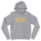 Bicurious George Hoodie in Athletic Heather color