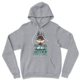 Robocat Hoodie in Athletic Heather color