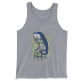 Old Nokia Cellphone Men/Unisex Tank in Athletic Heather color