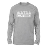 Wazda Deelwifkramer Men/Unisex Drop Shoulder Sweatshirt in Athletic Heather color