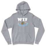 WTF - Where's The Food Hoodie in Athletic Heather color