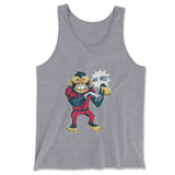 Dancing Monkey Jackson Men/Unisex Tank in Athletic Heather color
