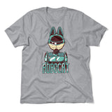 Robocat Men/Unisex T-Shirt in Athletic Heather color