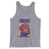 Invasion Of The Robots Men/Unisex Tank in Athletic Heather color