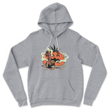 Baked Pumpkin Hoodie in Athletic Heather color