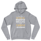 I Did Not Trip And Fall, I Attacked The Floor Hoodie in Athletic Heather color