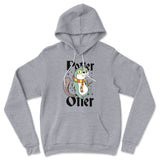 Potter Otter Hoodie in Athletic Heather color