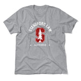 Stanford Law, Just Kidding Men/Unisex T-Shirt in Athletic Heather color