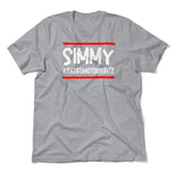 Simmy Kantstandyourbitz Men/Unisex T-Shirt in Athletic Heather color