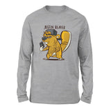 Justin Beaver Men/Unisex Drop Shoulder Sweatshirt