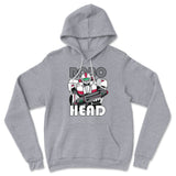 Robo Head Hoodie in Athletic Heather color