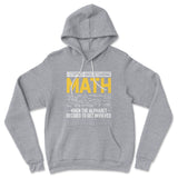 Why I Stopped Understanding Math Hoodie in Athletic Heather color