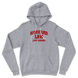 Harvard Law, Just Kidding Hoodie in Athletic Heather color