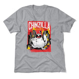 Chinzilla Monster Men/Unisex T-Shirt in Athletic Heather color
