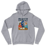 Deadly Games Hoodie in Athletic Heather color