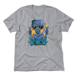 Alien Joint Men/Unisex T-Shirt in Athletic Heather color