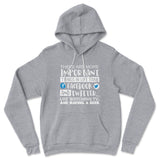 More Important Things In Life Than Fb And Twitter Hoodie in Athletic Heather color