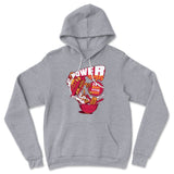 Power Loops Hoodie in Athletic Heather color