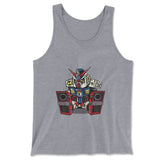 Sleepy Robot Men/Unisex Tank in Athletic Heather color