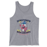 Molecules Rock Men/Unisex Tank in Athletic Heather color