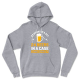 24 Hours In A Day, 24 Beers In A Case. Coincidence Hoodie in Athletic Heather color