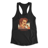 Nachos Drug Lord Womens Racerback Tank in Black color
