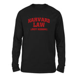 Harvard Law, Just Kidding Men/Unisex Drop Shoulder Sweatshirt in Black color