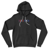 Science Lettering Hoodie in Black color